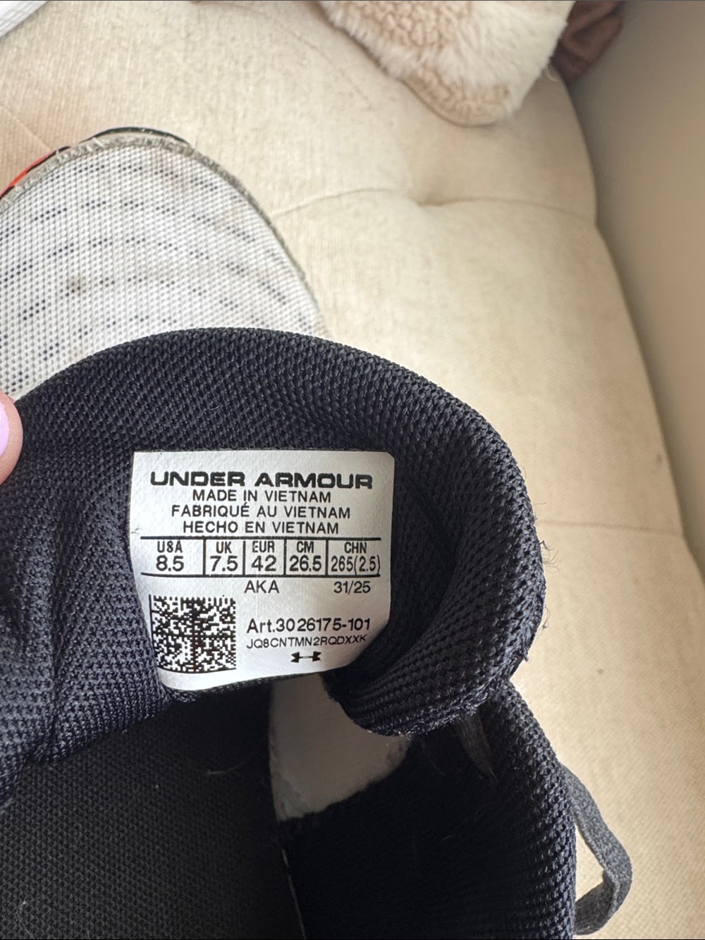 Under Armour Mens Charged Assert 10 Athletic Sneakers - Picture 7 of 11